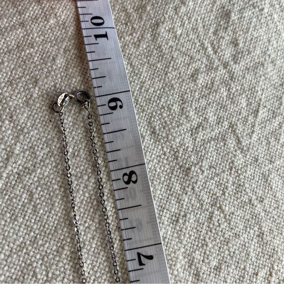 Vintage Marcasite & 925 NV Sterling Silver Swirl Heart Pendant & Necklace - Picture 8 of 10